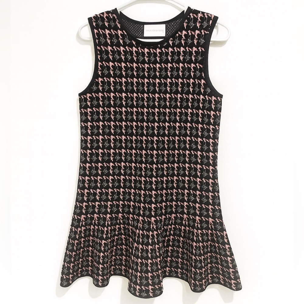Korean Pink and Black Dress